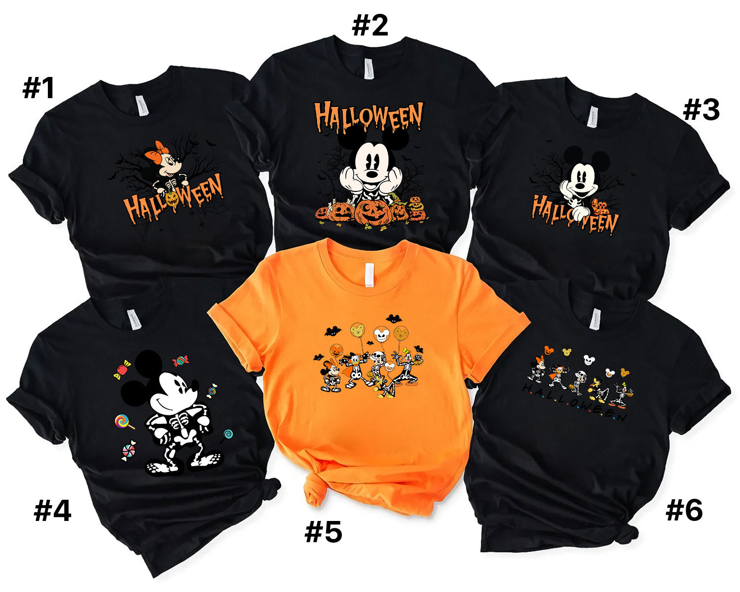 Vintage Halloween Mouse And Friends Shirt,Happy Halloween Shirt, Disney Spooky Shirt,Trick Or Treat,Halloween Masquerade Tee DH1507 14