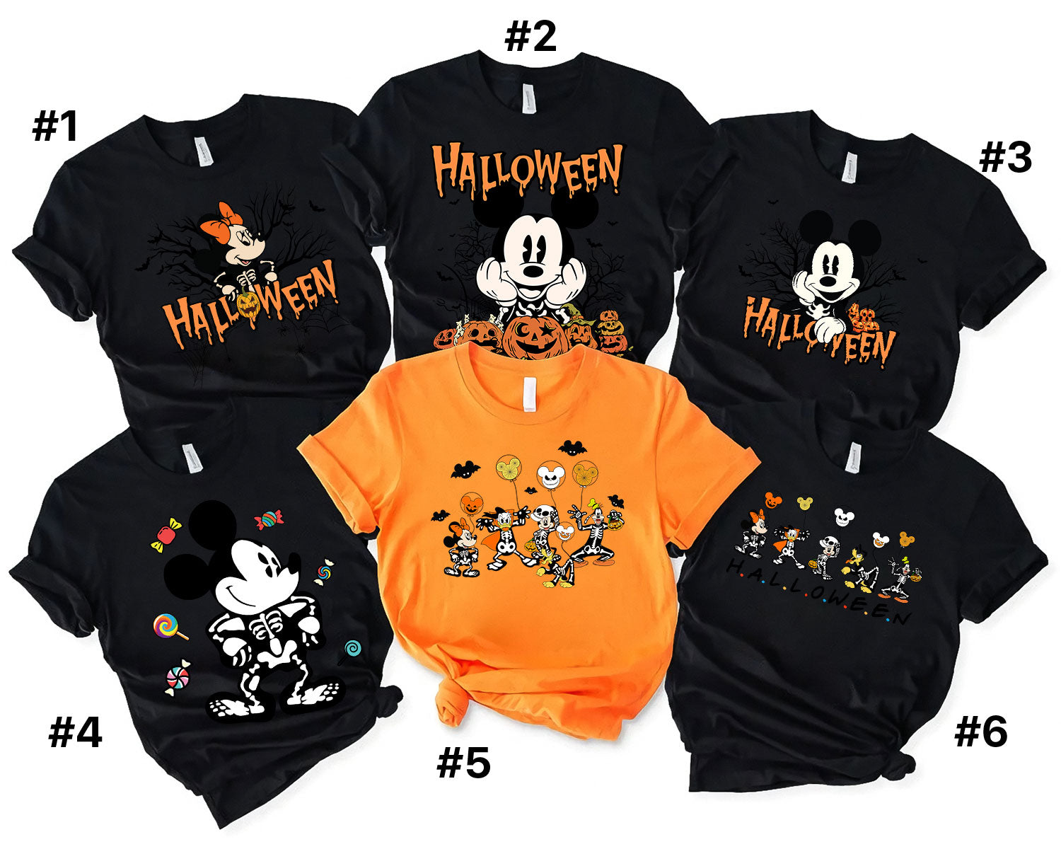 Disney Halloween Shirt, Disney Shirt, Halloween Matching Shirts, Disney Matching Shirts, Disney Trip Shirts, Disneyland Tee DH1907 03