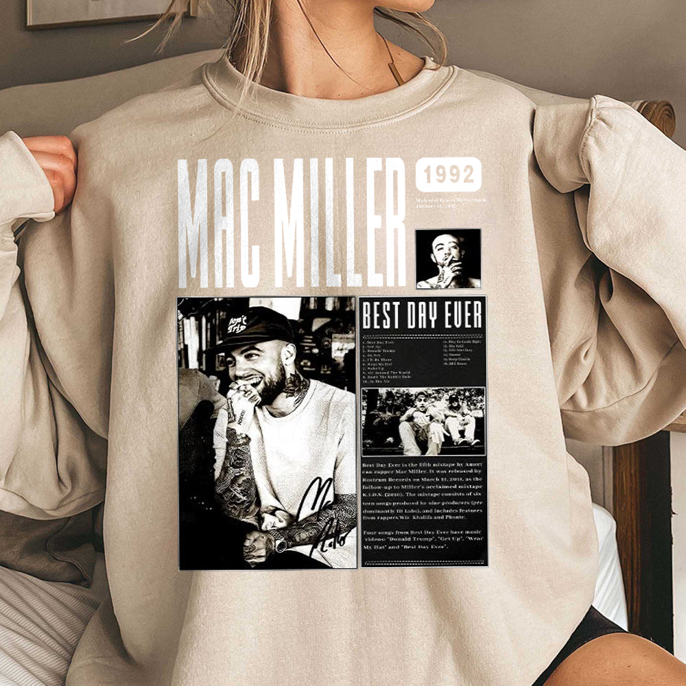 Mac Millers 90s Shirt, Mac Millers Sweatshirt,Mac Self Care Shirt, Vintage Bootleg Shirt, Mac Fan Gift, Graphic Tees For Men Women GGG