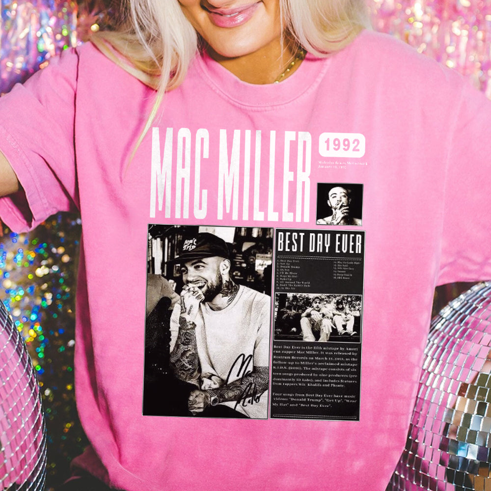 Mac Millers 90s Shirt, Mac Millers Sweatshirt,Mac Self Care Shirt, Vintage Bootleg Shirt, Mac Fan Gift, Graphic Tees For Men Women GGG
