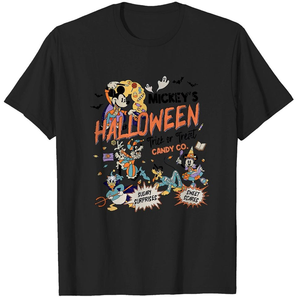 Mickey's Not So Scary Halloween party 2024 shirt, Mickey & friends New outfit 2024 Halloween shirt, Family Group matching costume DH2407 19