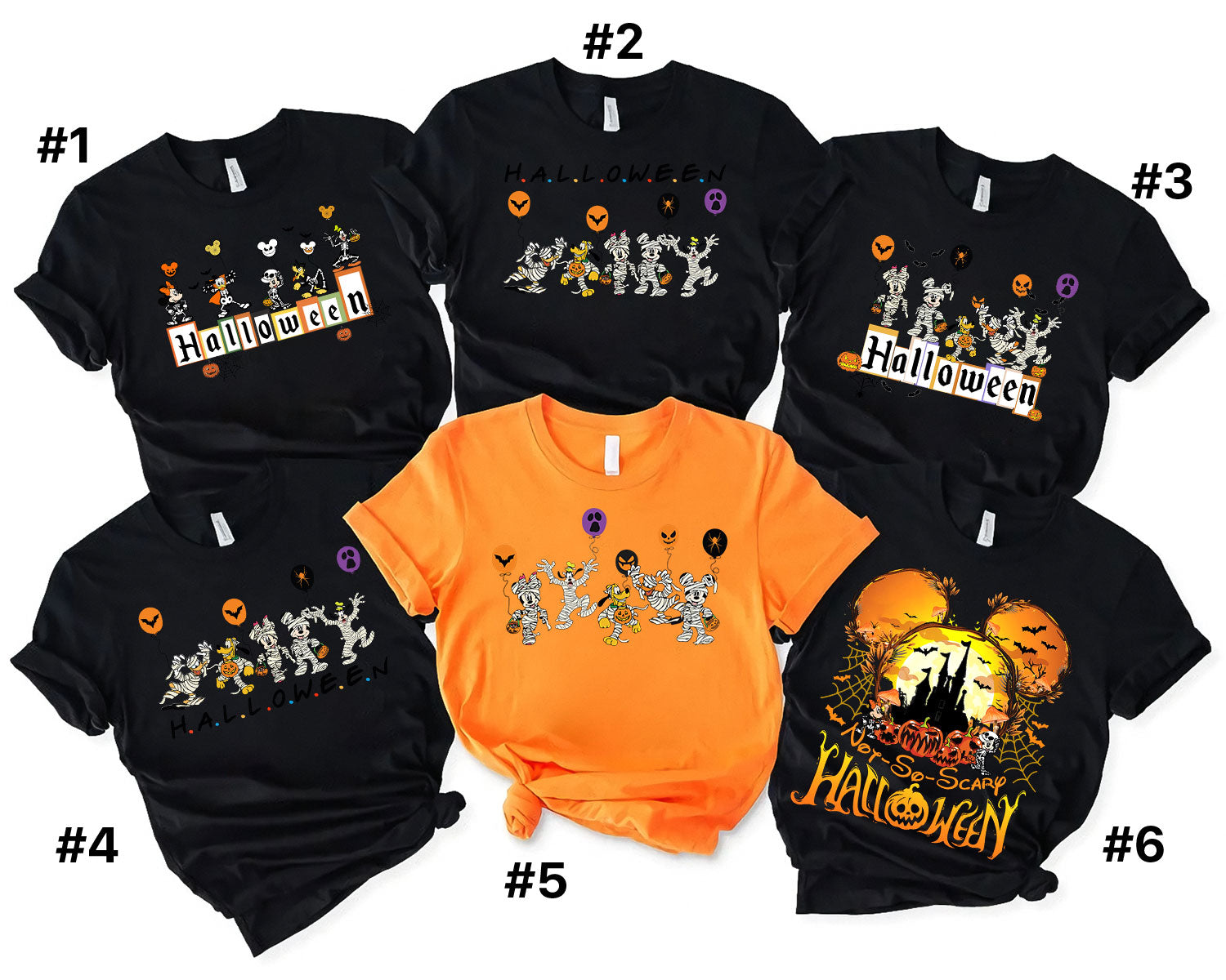 Disney Halloween Shirt, Disney Shirt, Halloween Matching Shirts, Disney Matching Shirts, Disney Trip Shirts, Disneyland Tee DH1907 04