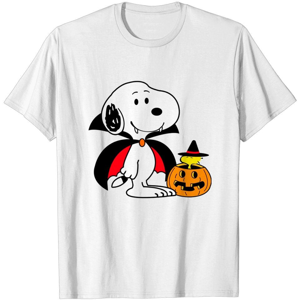 Snoopy Fall Sweatshirt, Snoopy Pumpkin Hoodie, Halloween Cartoon Dog Crewneck Sweatshirt Sleeve DH2407 1