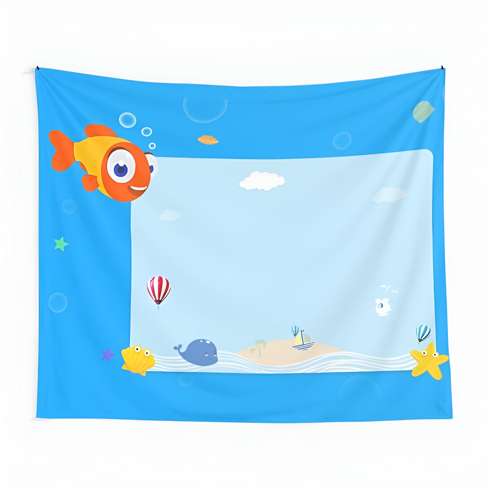 Palfish ESL Online English Teacher Classroom Background Tapestry Tapes