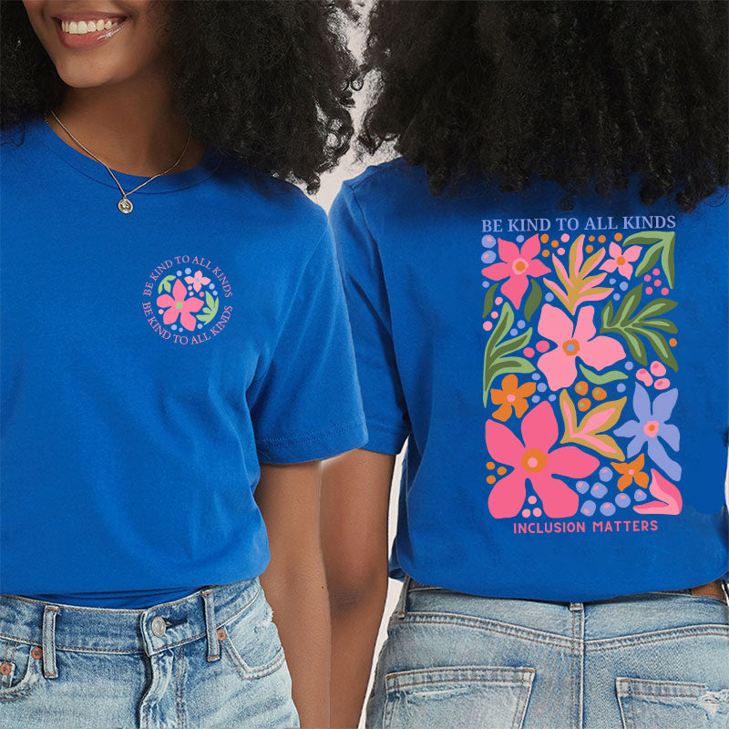 Personalized Prints Fun Instructional Graphics Teacher Two Sided T-Shirt inmy