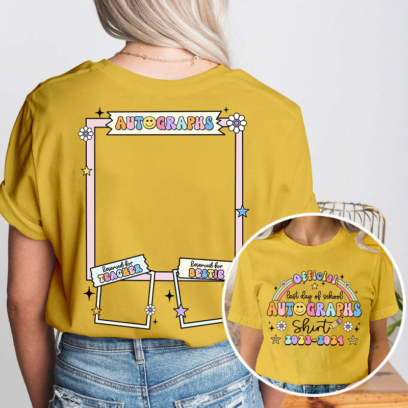 Personalized Teacher's Name And Grade Dream Team Teacher Two Sided T-Shirt 2MAT68