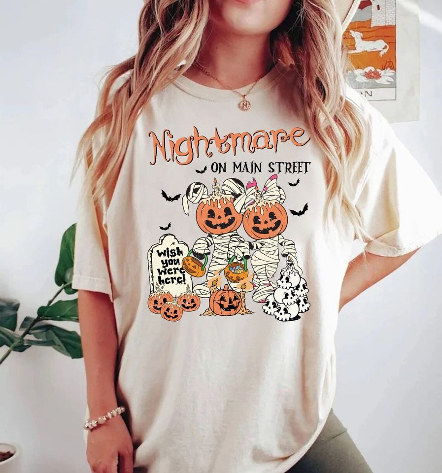 Nightmare On Main Street Shirt, Halloween Mickey Shirt DH2507 05