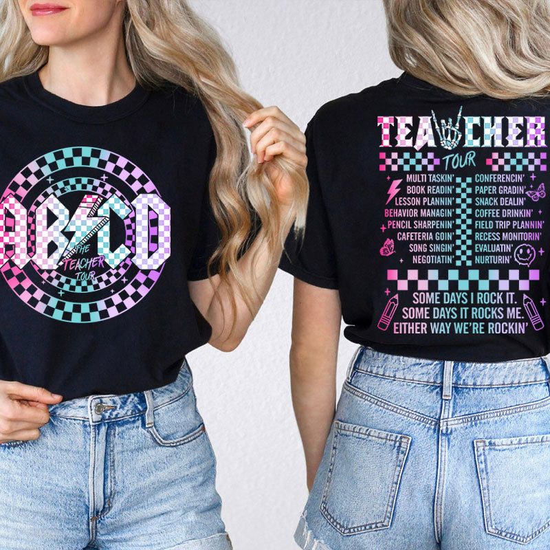 I Love My Students Teacher Two Sided Sweatshirt 2MAT68