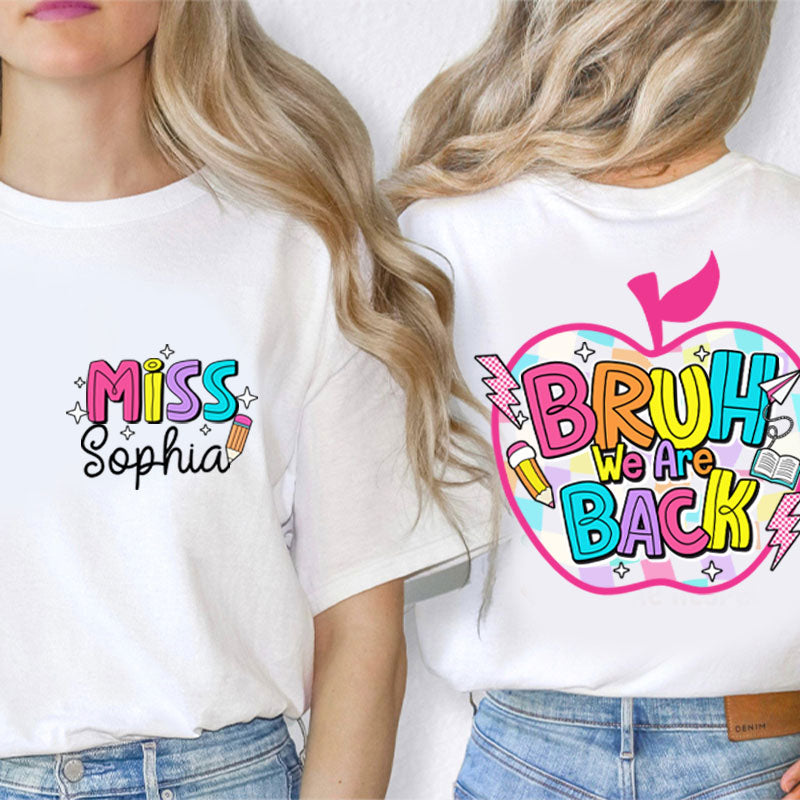 It's A Good Day To Learn Life Skills Teacher Two Sided T-Shirt 2MAT68