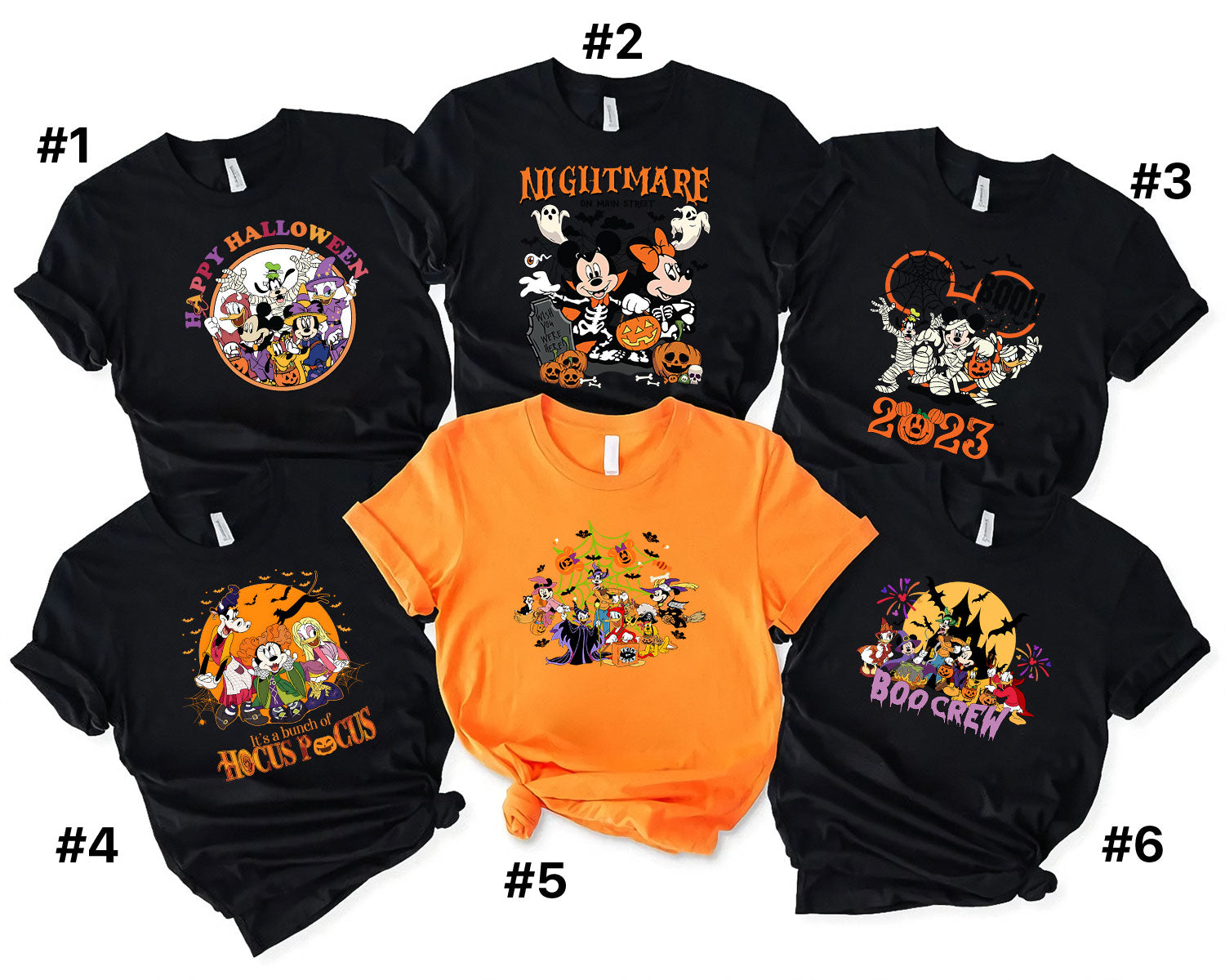 Vintage Halloween Mouse And Friends Shirt,Happy Halloween Shirt, Disney Spooky Shirt,Trick Or Treat,Halloween Masquerade Tee DH1507 02