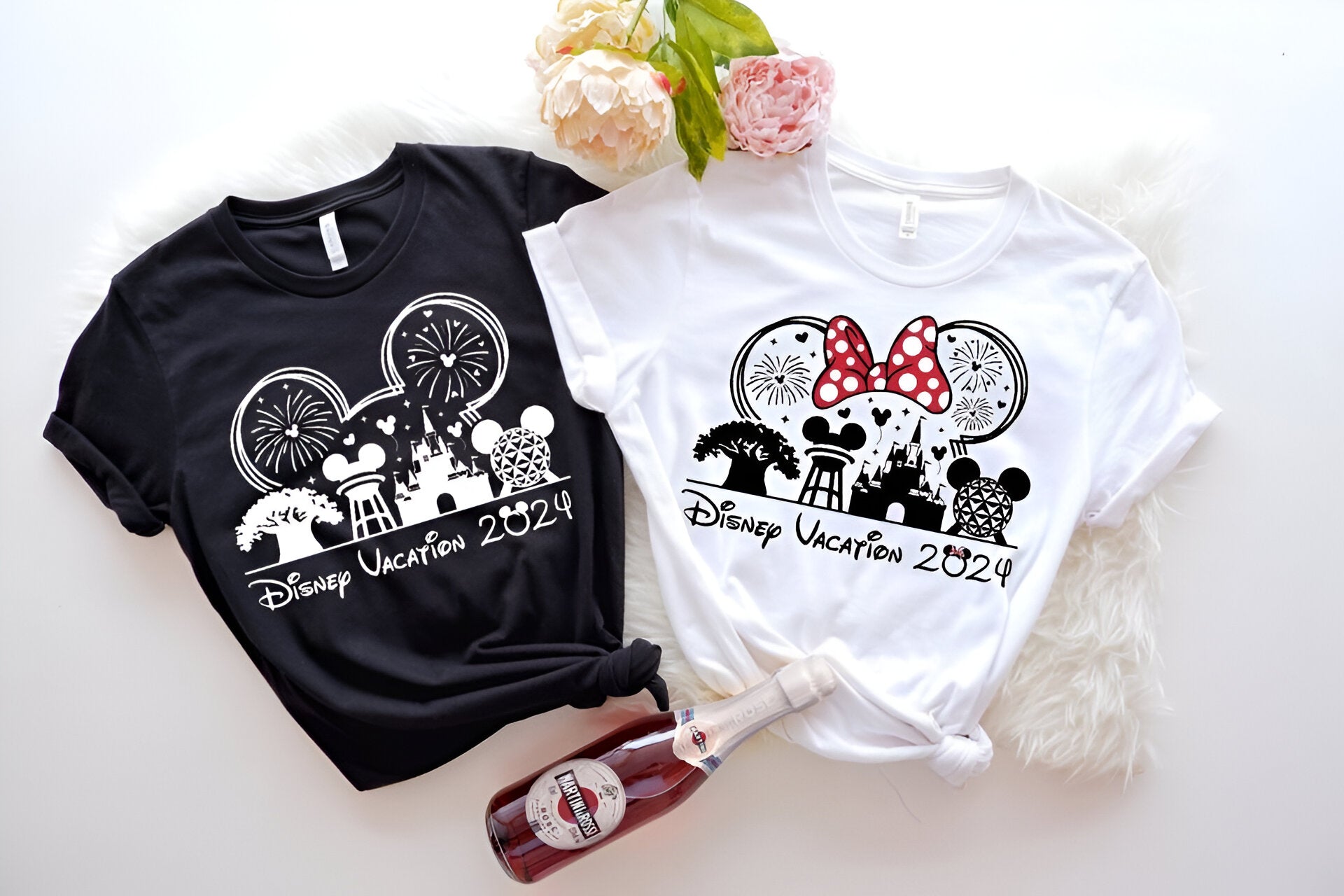 Custom 2024 Disney Family Vacation Shirts, Disney Castle 2024 Shirts DH1807 05