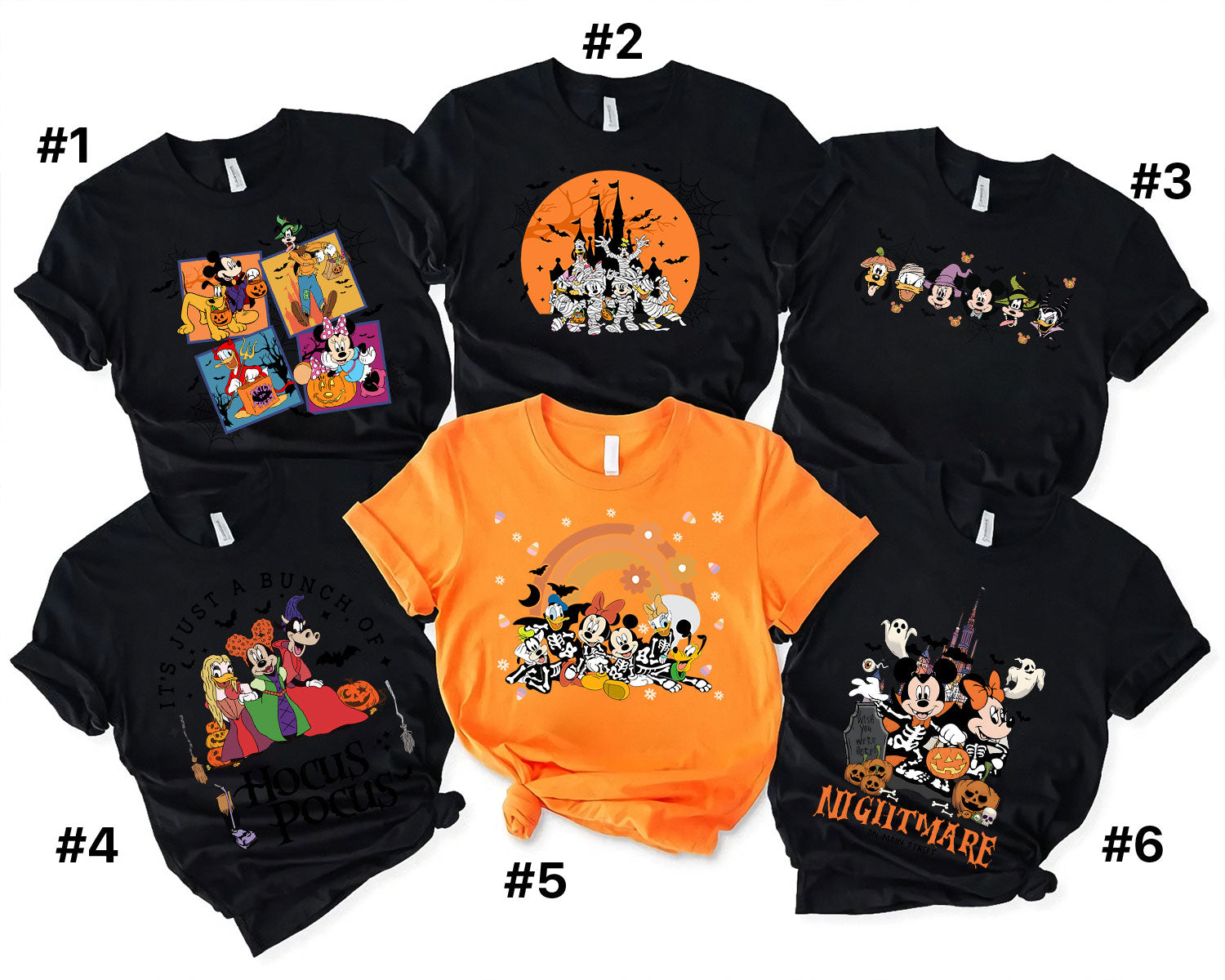 Disney Halloween Shirt, Disney Shirt, Halloween Matching Shirts, Disney Matching Shirts, Disney Trip Shirts, Disneyland Tee DH1907 07