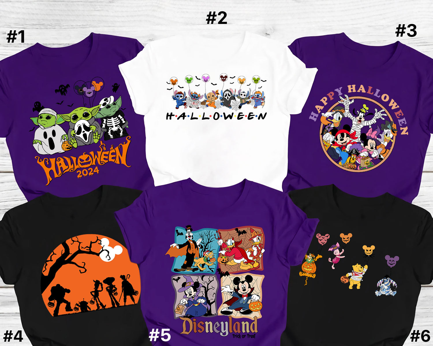 Disney Halloween Shirt, Disney Shirt, Halloween Matching Shirts, Disney Matching Shirts, Disney Trip Shirts, Disneyland Tee DH1907 01