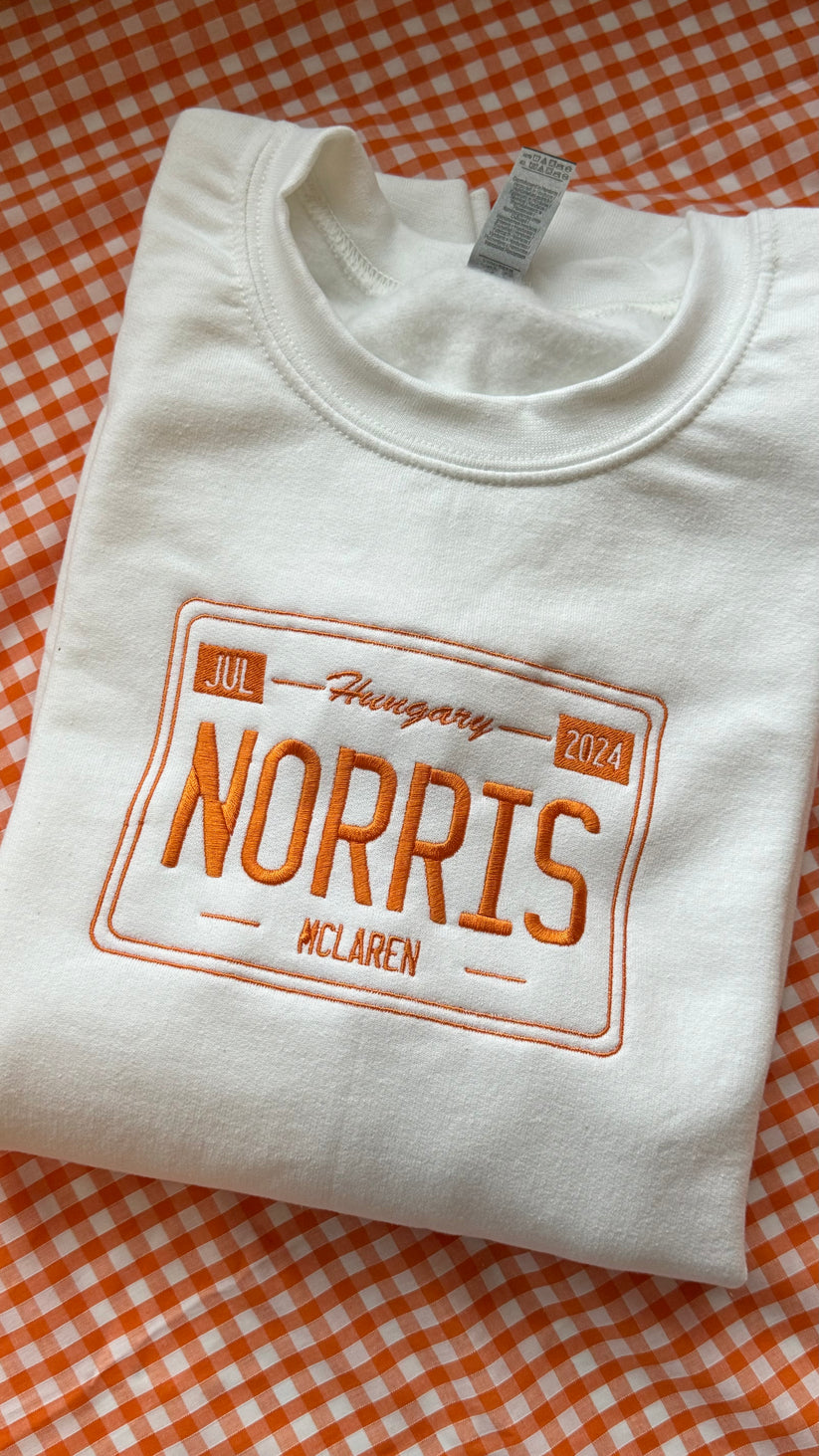 McLaren 1&2 Hungary 2024 Crewneck Bundle EM1209T