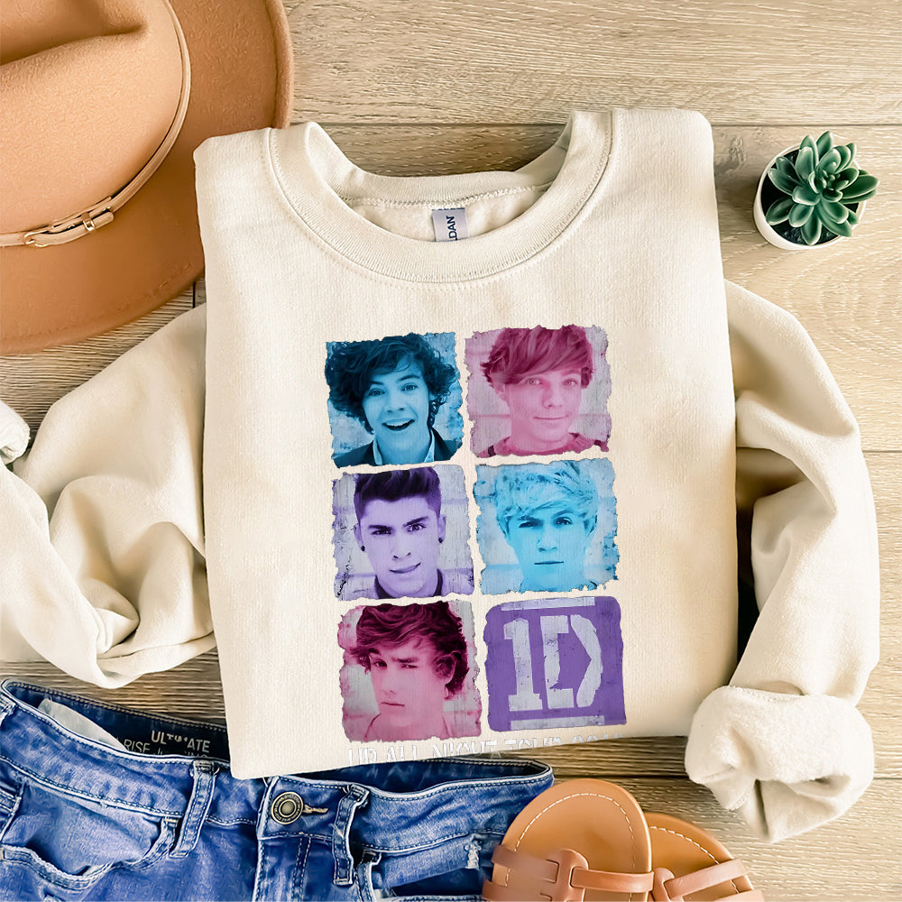 Up All Night Tour 2012 PNG One Direction Tee, 1d PNG T28 TM30