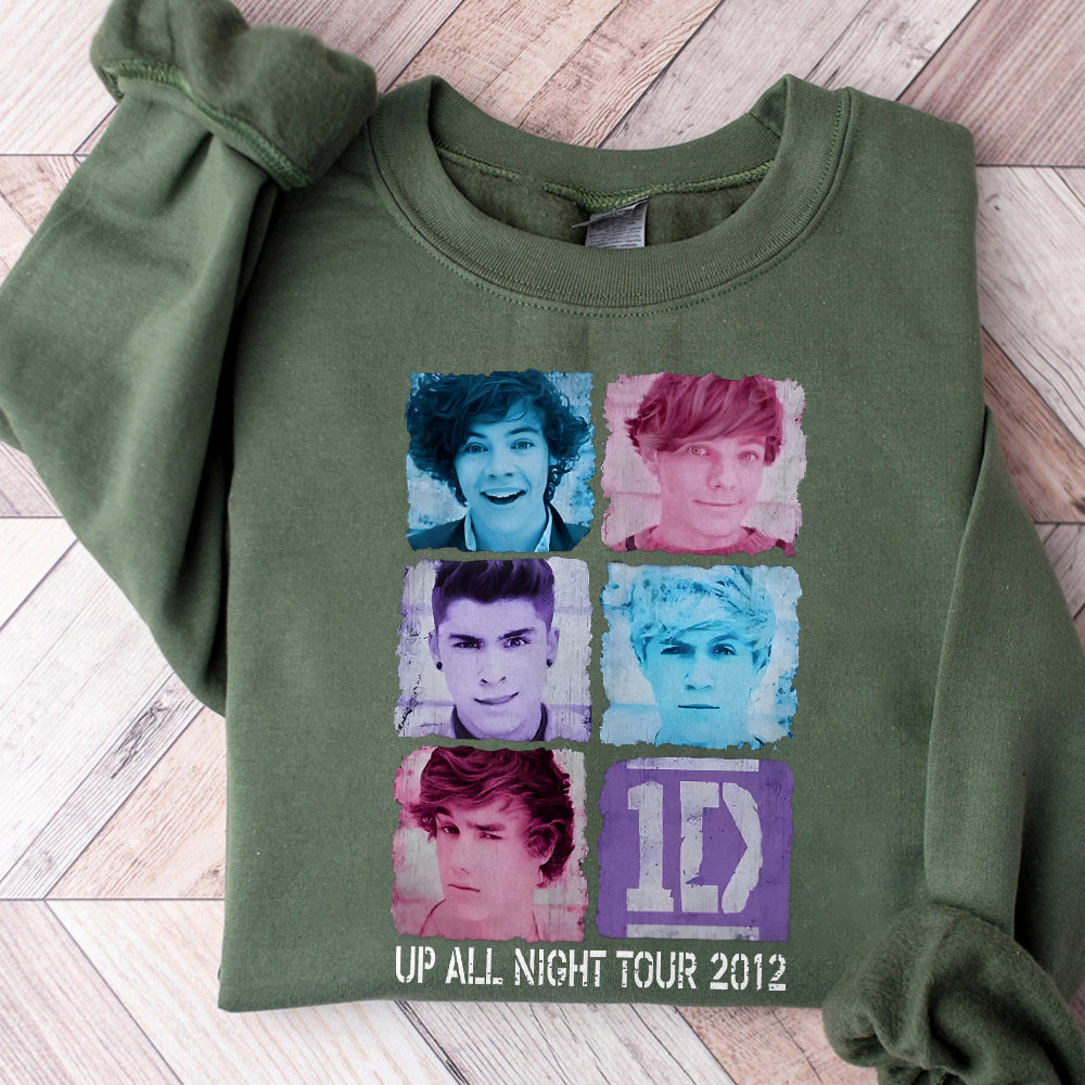 Up All Night Tour 2012 PNG One Direction Tee, 1d PNG T28 TM30