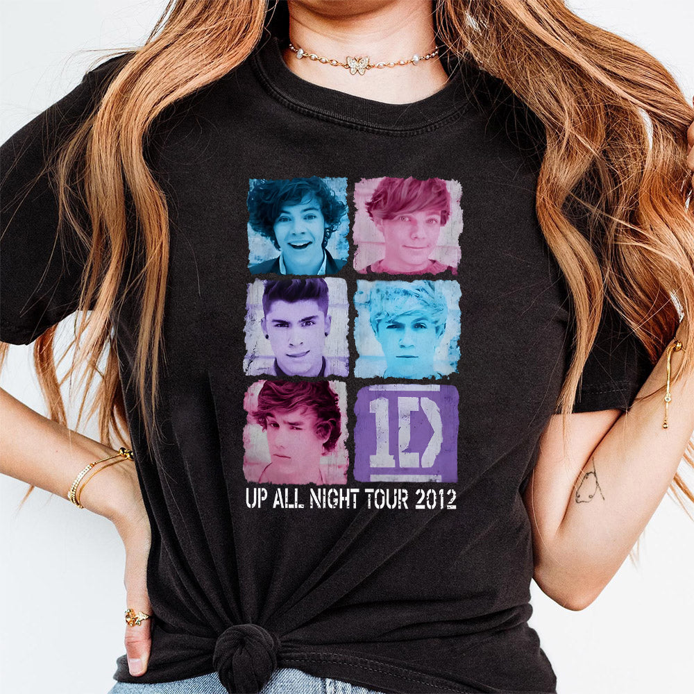 Up All Night Tour 2012 PNG One Direction Tee, 1d PNG T28 TM30