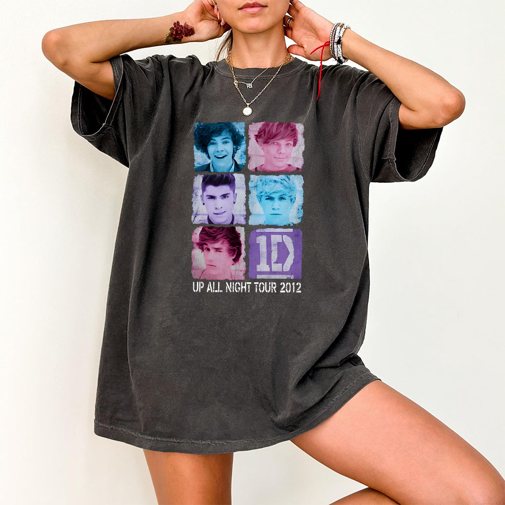 Up All Night Tour 2012 PNG One Direction Tee, 1d PNG T28 TM30