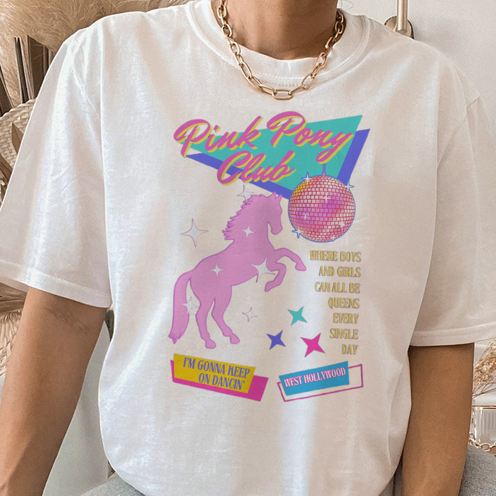 Chappell Roan Shirt - PINK PONY CLUB Tshirt, Midwest Princess Tour Chappell Roan Merch, Hot To Go Fans Concert Tee, Chappell Music Lover Tee BBB