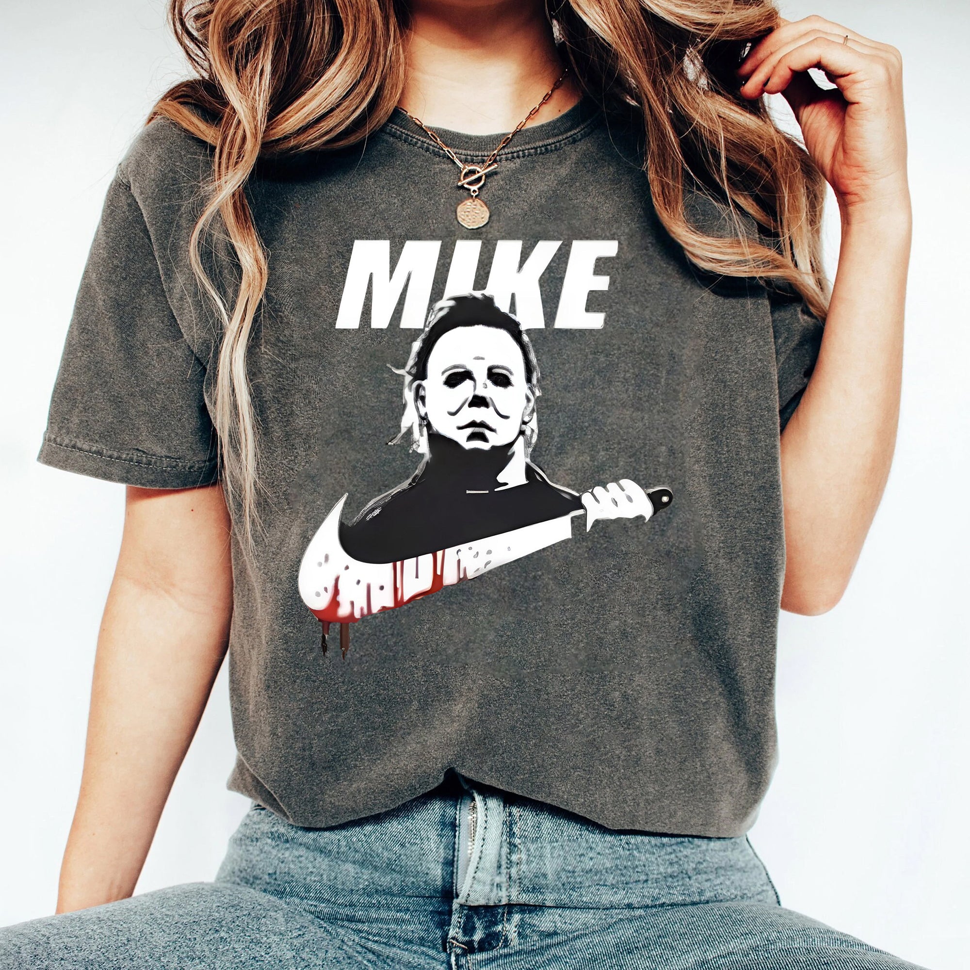 Halloween Michael Myers Hoodie Mike Hoodie Halloween Sweatshirts Spooky Season Hoodies Mike Myers Sweatshirt Mike Myers Halloween  DDD