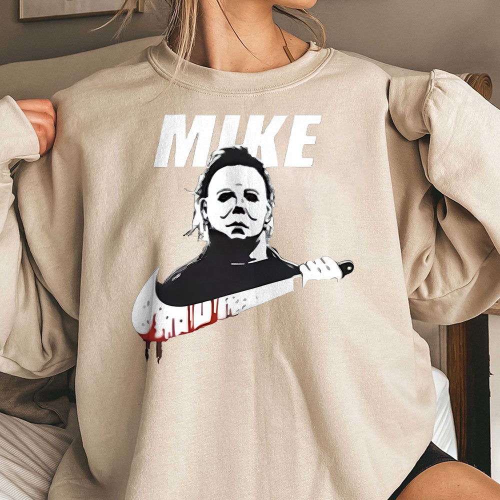 Halloween Michael Myers Hoodie Mike Hoodie Halloween Sweatshirts Spooky Season Hoodies Mike Myers Sweatshirt Mike Myers Halloween  DDD
