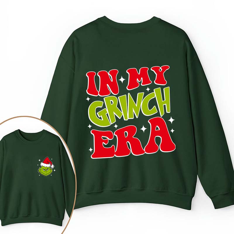 In My Christmas Era Teacher Two Sided Sweatshirt 2MAT88