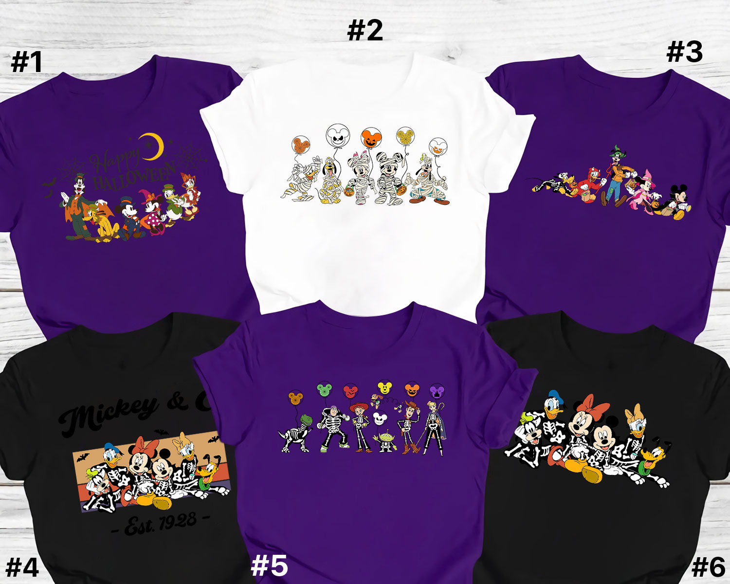 Disney Halloween Shirt, Disney Shirt, Halloween Matching Shirts, Disney Matching Shirts, Disney Trip Shirts, Disneyland Tee DH1907 12