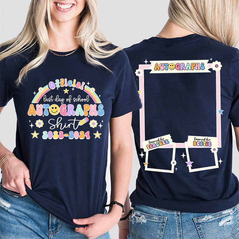 Personalized Teacher's Name And Grade Dream Team Teacher Two Sided T-Shirt 2MAT68