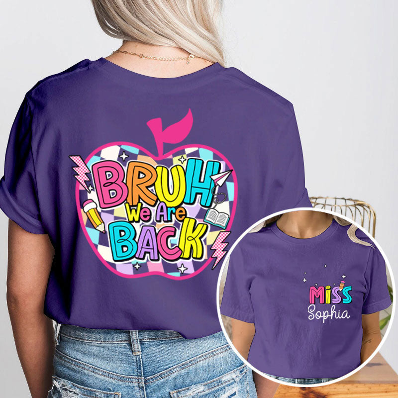 It's A Good Day To Learn Life Skills Teacher Two Sided T-Shirt 2MAT68