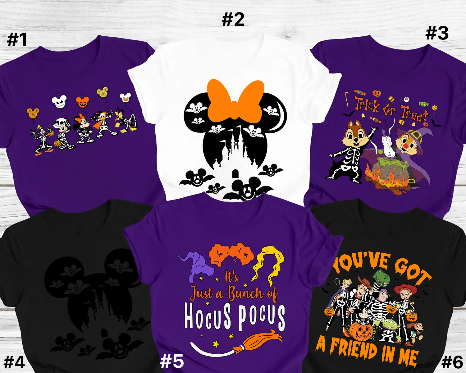 Disney Halloween Shirt, Disney Shirt, Halloween Matching Shirts, Disney Matching Shirts, Disney Trip Shirts, Disneyland Tee DH1907 14