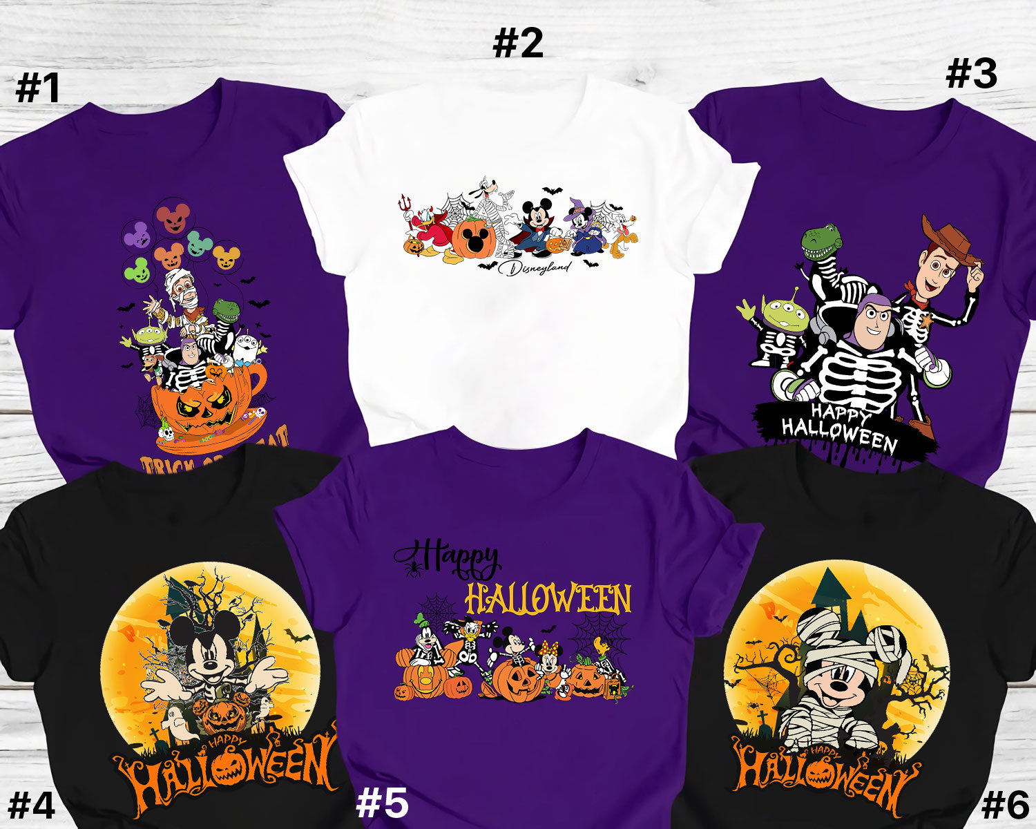 Disney Halloween Shirt, Disney Shirt, Halloween Matching Shirts, Disney Matching Shirts, Disney Trip Shirts, Disneyland Tee DH1907 15