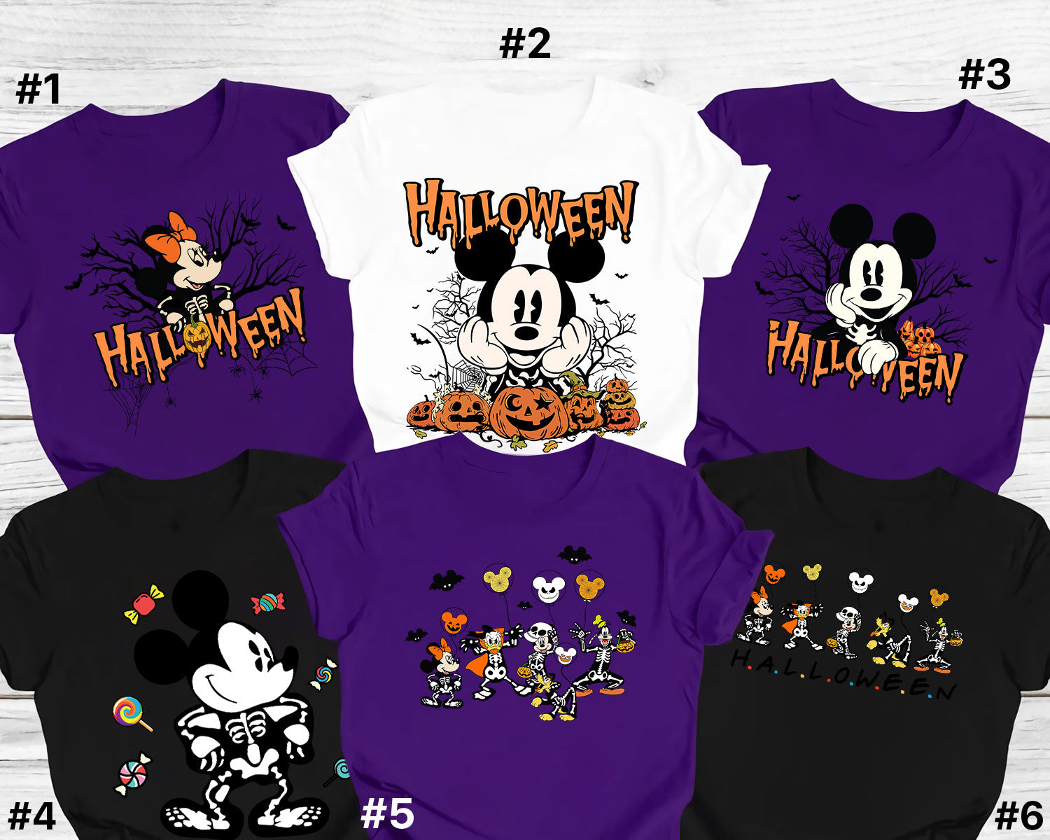 Disney Halloween Shirt, Disney Shirt, Halloween Matching Shirts, Disney Matching Shirts, Disney Trip Shirts, Disneyland Tee DH1907 03