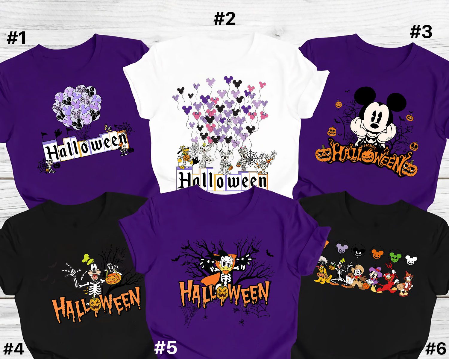 Disney Halloween Shirt, Disney Shirt, Halloween Matching Shirts, Disney Matching Shirts, Disney Trip Shirts, Disneyland Tee DH1907 05