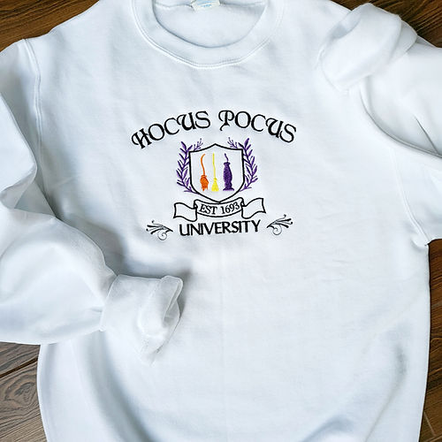 Halloween Embroidered Sweatshirt  Hocus Pocus sweatshirt hoodie EMHA2608