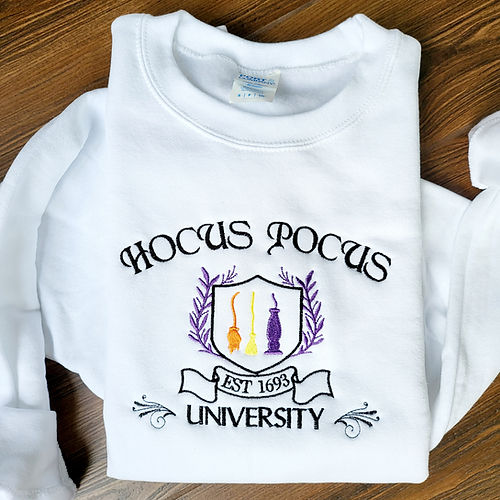 Halloween Embroidered Sweatshirt  Hocus Pocus sweatshirt hoodie EMHA2608