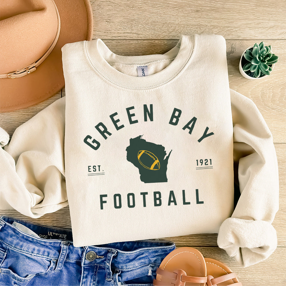 Green Bay Football Sweatshirt T-Shirt And Hoodie, Trendy Green Bay Football Fan Shirts, Green Bay Game Day Shirt, Green Bay Hoodie SP2809 07