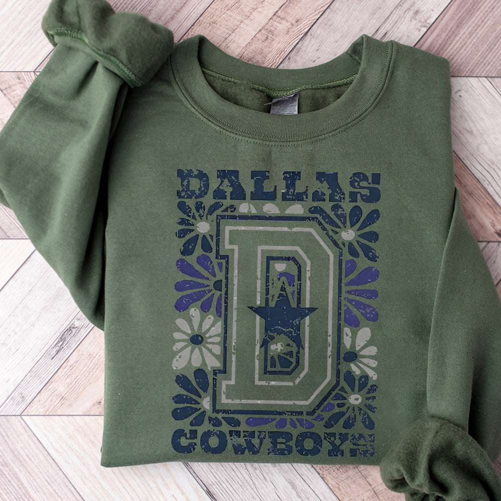 Dallas Cowboys Floral T-Shirt SP1010 03