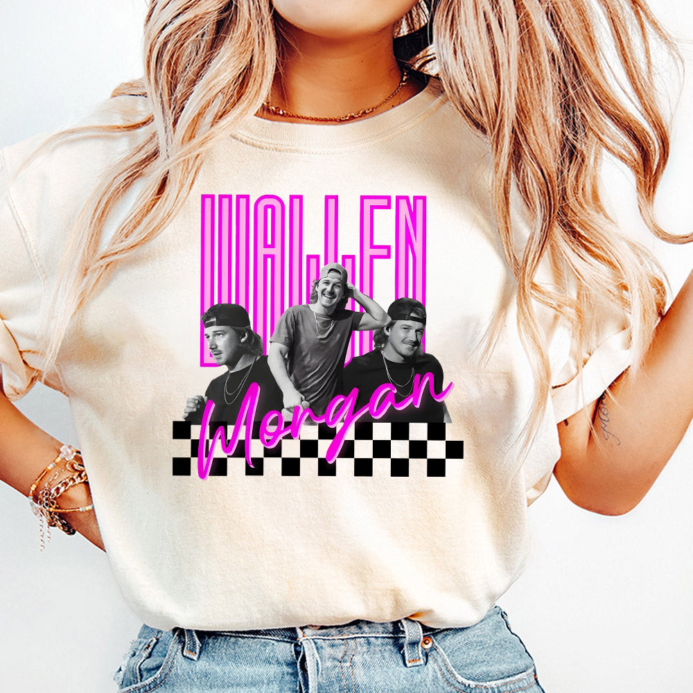 Western Checkered Neon Pink Shirt I had some Shirt popular now Shirt trending Shirt dtf sublimation Shirt digital download Shirt MS0410 08