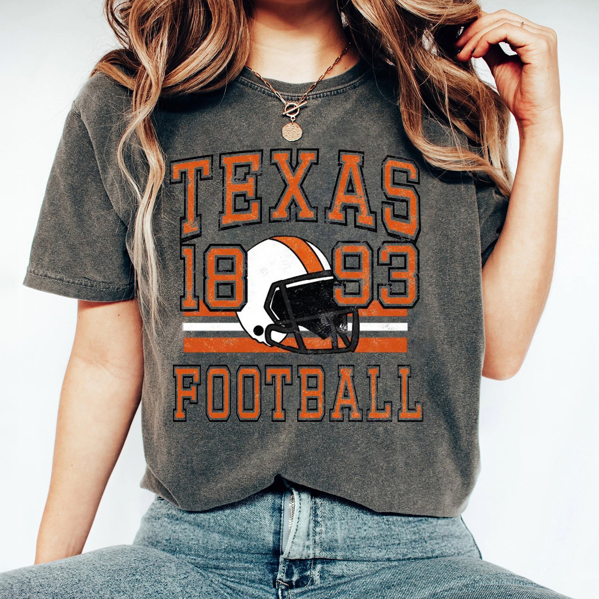 Football Shirt, Texas Football Shirt, Texas Shirt, Texas Game Day Shirt, Vintage Women's Shirt, Texas College Shirt CCC TDCAO