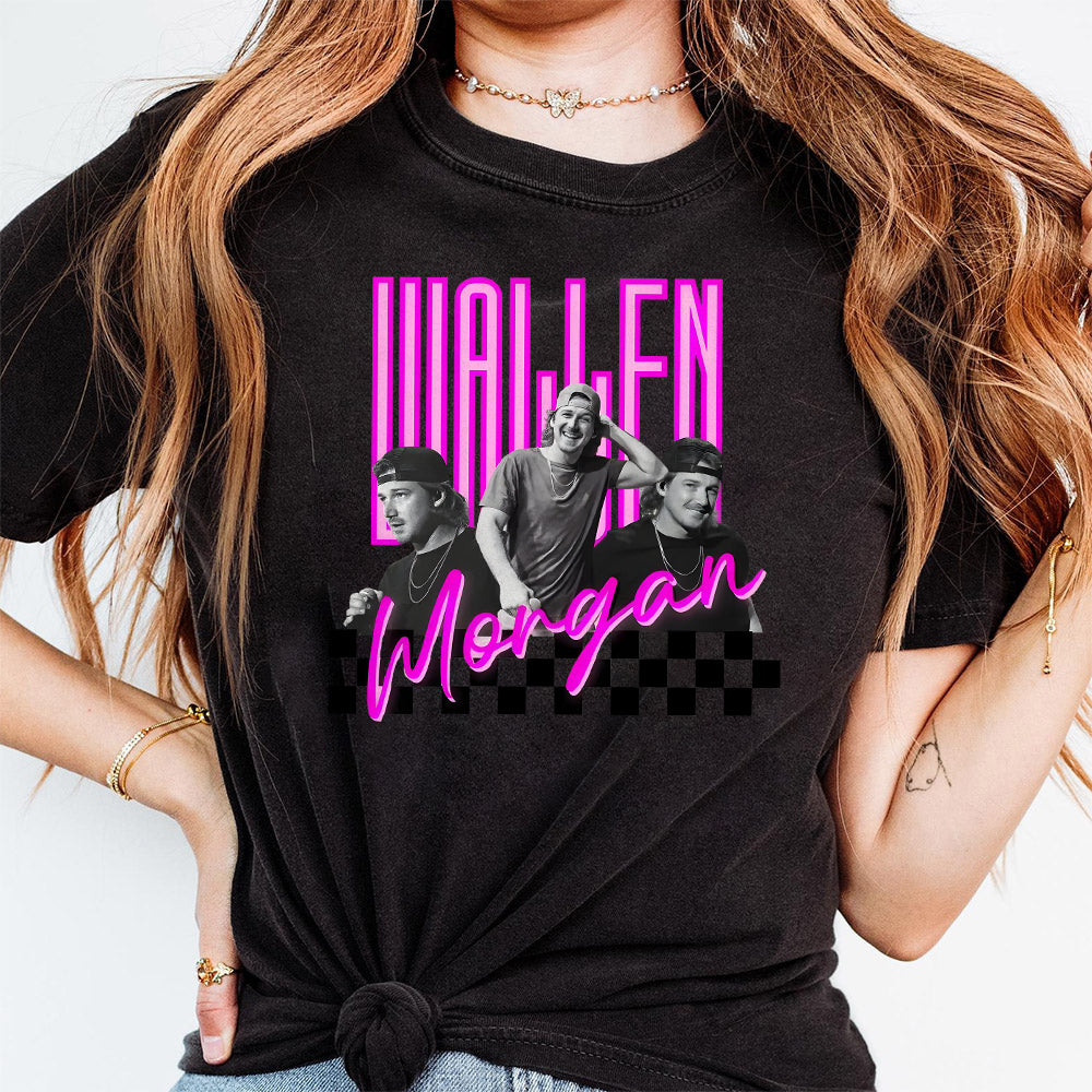 Western Checkered Neon Pink Shirt I had some Shirt popular now Shirt trending Shirt dtf sublimation Shirt digital download Shirt MS0410 08