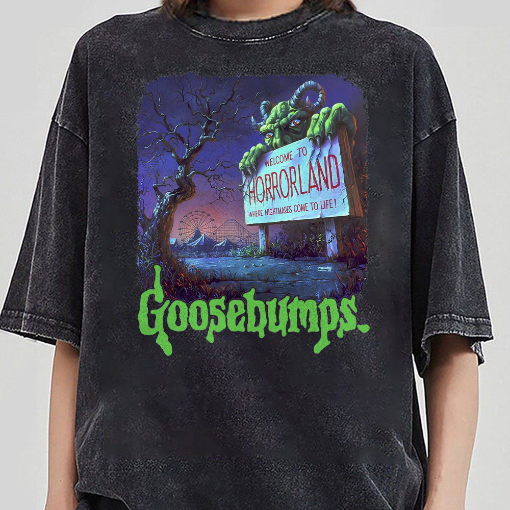 Bundle R.L.Stine Goosebumps Halloween Shirt, Horrorland Shirt, Goosebumps Shirt, Goosebumps Halloween Shirt, Horror Book Shirt 1 AAA