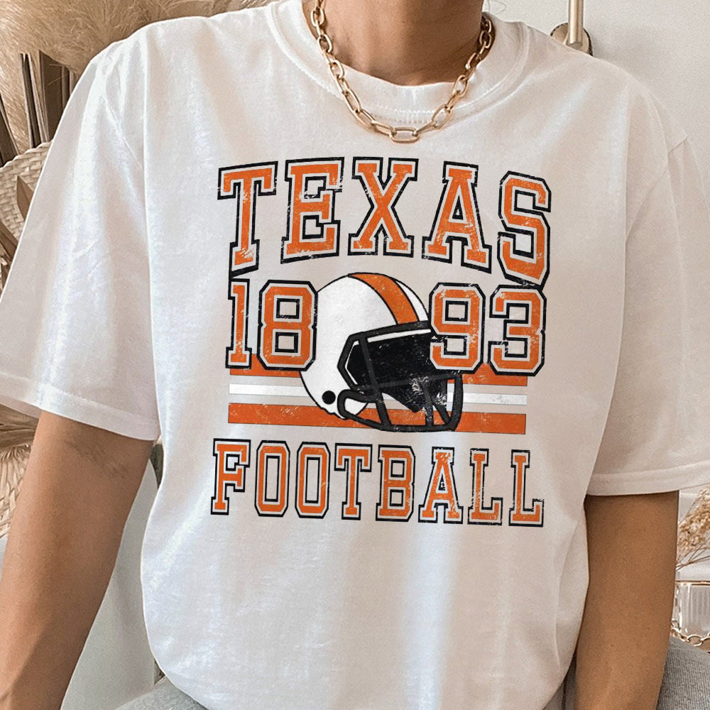 Football Shirt, Texas Football Shirt, Texas Shirt, Texas Game Day Shirt, Vintage Women's Shirt, Texas College Shirt CCC TDCAO