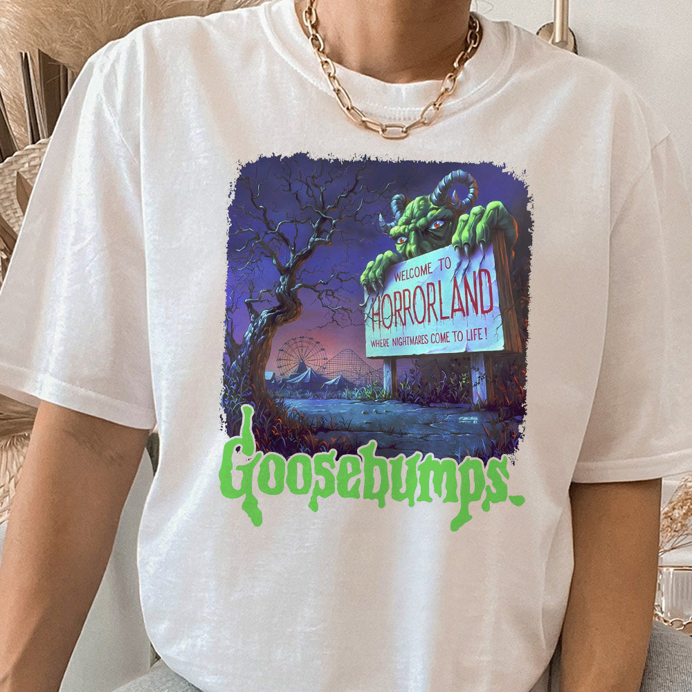 Bundle R.L.Stine Goosebumps Halloween Shirt, Horrorland Shirt, Goosebumps Shirt, Goosebumps Halloween Shirt, Horror Book Shirt 1 AAA