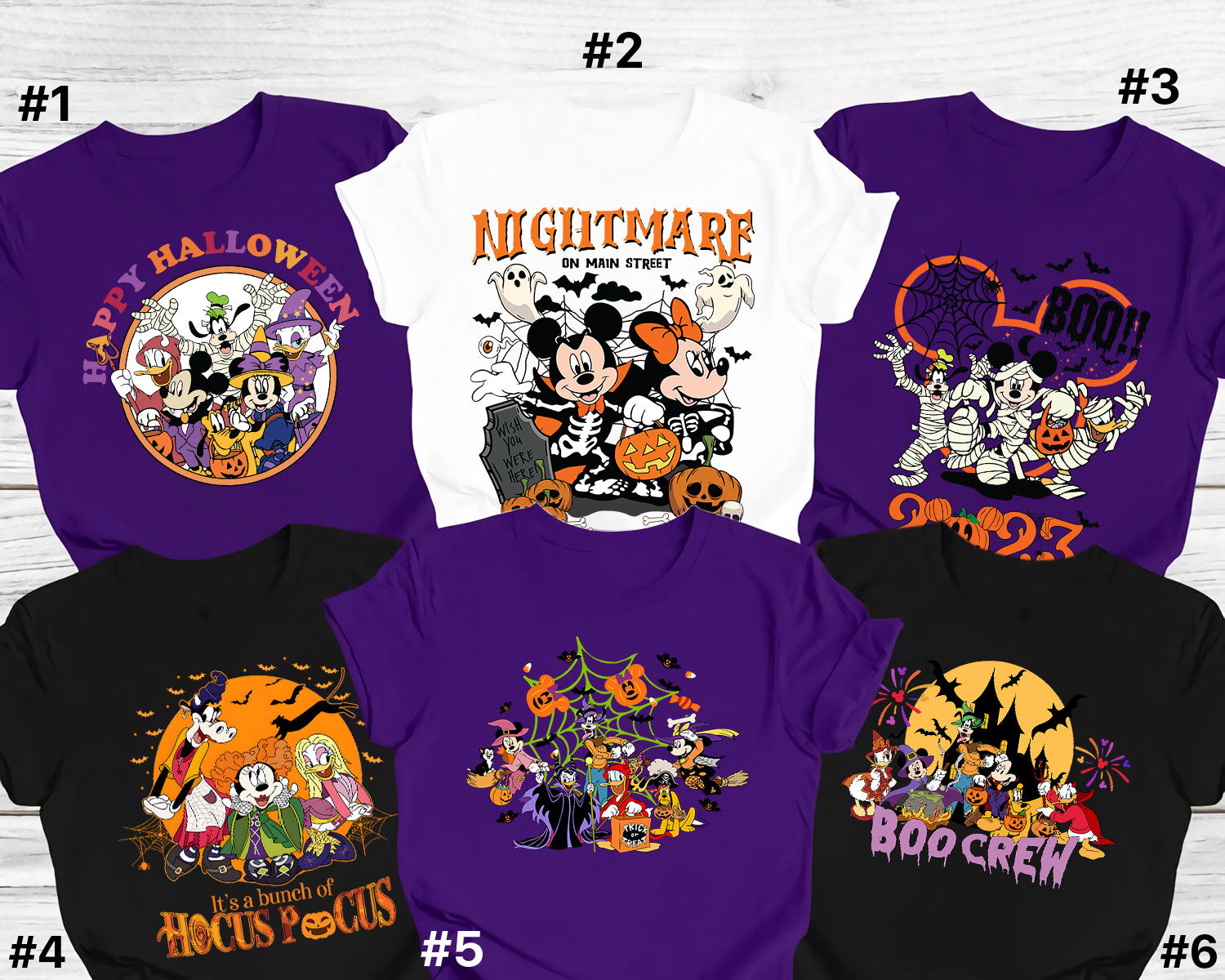 Disney Halloween Shirt, Disney Shirt, Halloween Matching Shirts, Disney Matching Shirts, Disney Trip Shirts, Disneyland Tee DH1907 06