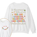 Remember That You Matter Teacher Two Sided Sweatshirt 2MAT88