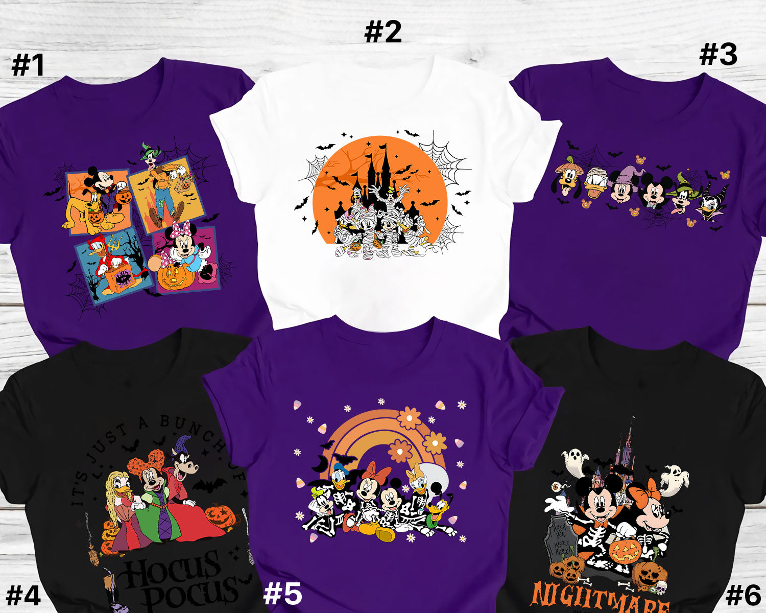 Disney Halloween Shirt, Disney Shirt, Halloween Matching Shirts, Disney Matching Shirts, Disney Trip Shirts, Disneyland Tee DH1907 07