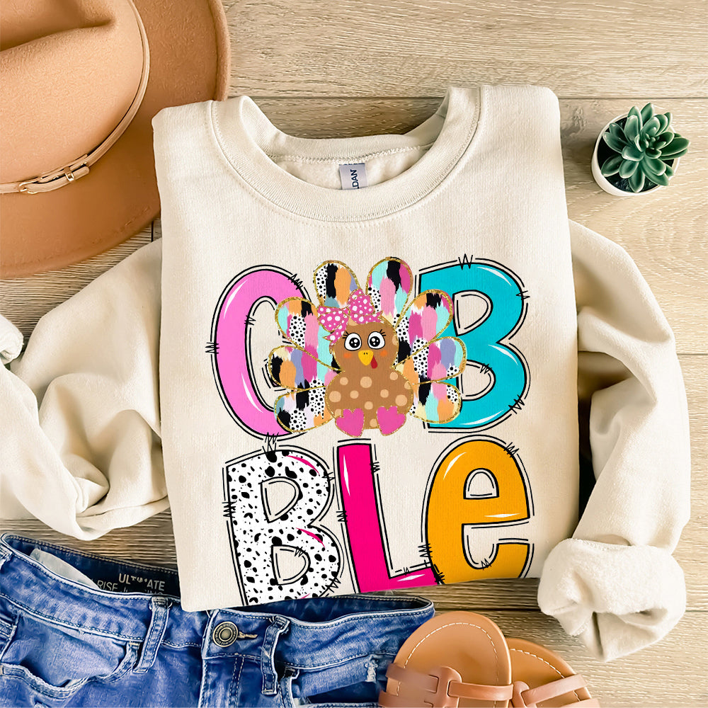 Thanksgiving Gobble PNG Shirt, Turkey PNG, Family Gobble Thanksgiving Png, Thanksgiving Digital Download, Fall Png, Women Thanksgiving Png S213 abccc