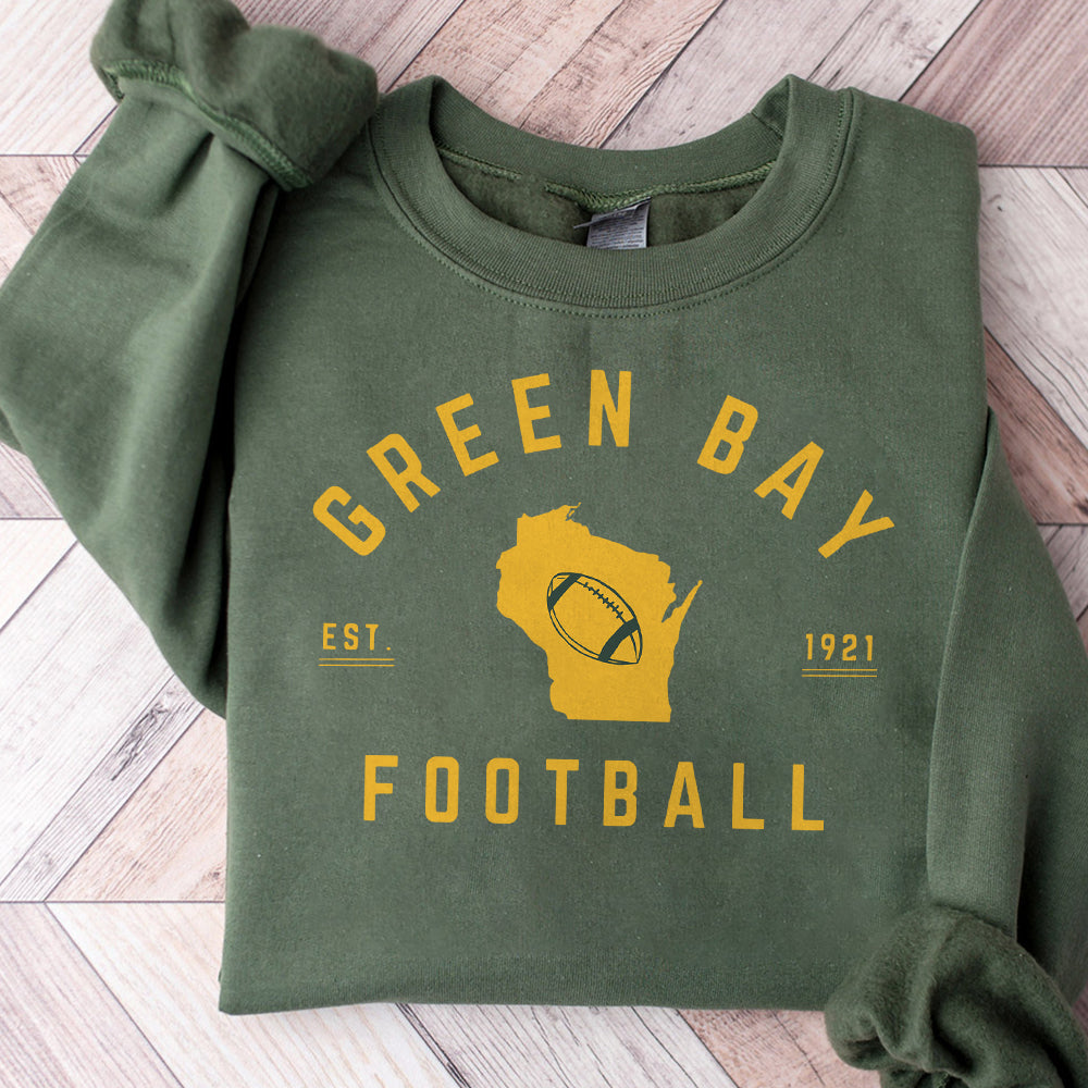 Green Bay Football Sweatshirt T-Shirt And Hoodie, Trendy Green Bay Football Fan Shirts, Green Bay Game Day Shirt, Green Bay Hoodie SP2809 07
