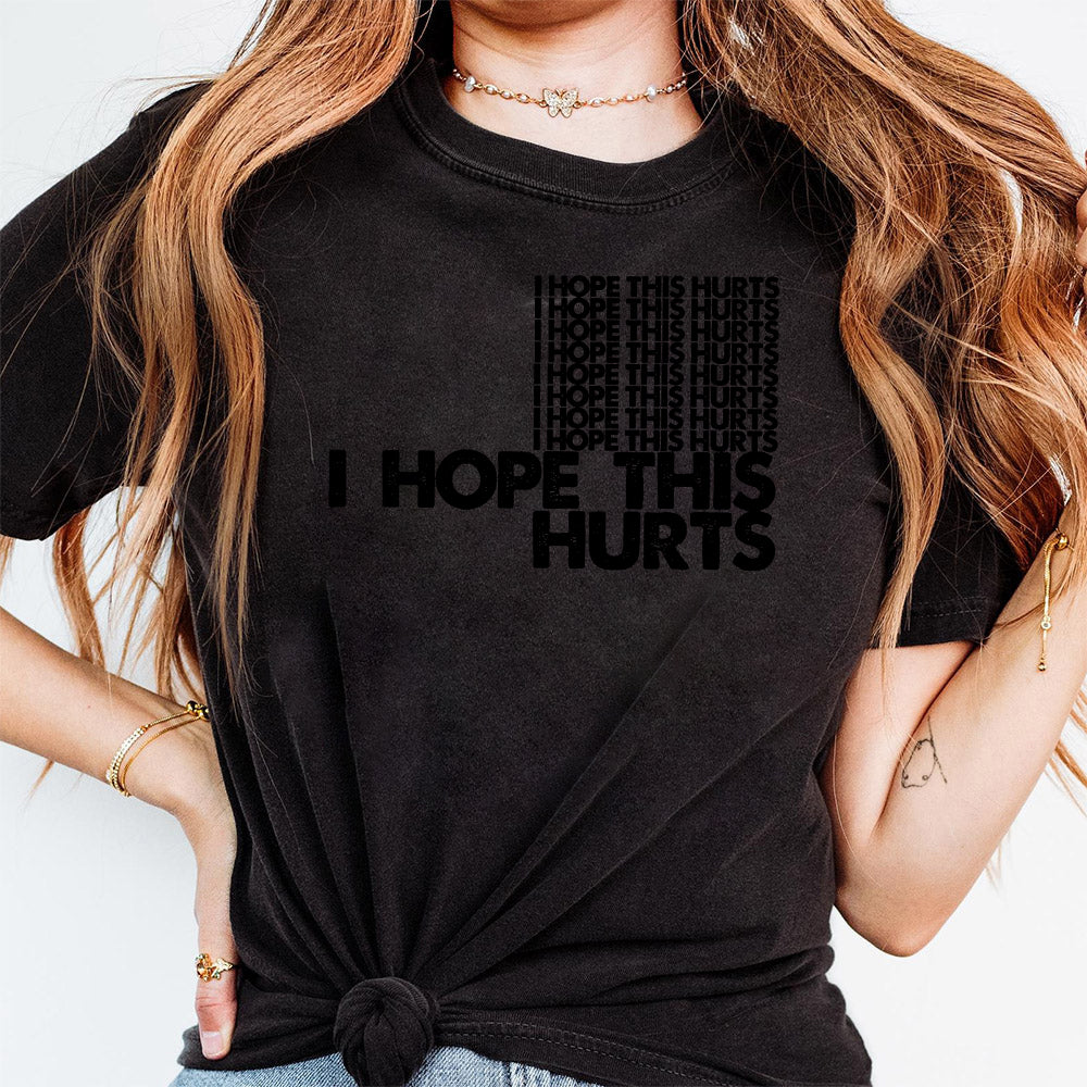 Mouthwashing Video Game T-PNG, Gaming Tee, Unisex Cotton Top Tee, Gamer Gift Tee, Print PNG ,I Hope This Hurts T22 TD28