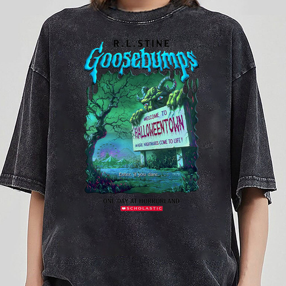 Bundle R.L.Stine Goosebumps Halloween Shirt, Horrorland Shirt, Goosebumps Shirt, Goosebumps Halloween Shirt, Horror Book Shirt 2 AAA